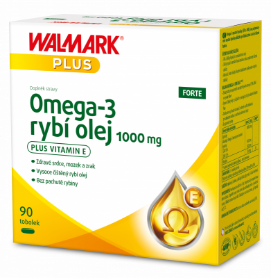 Levně Walmark Omega-3 rybí olej 1000mg tob.90