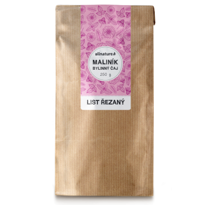 Levně Allnature Čaj Maliník list 250g
