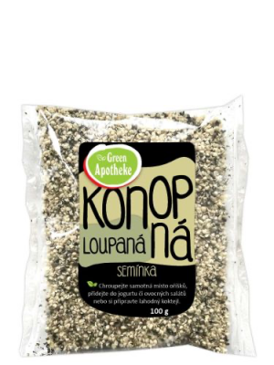 Levně Green Apotheke Konopná semínka loupaná 100g
