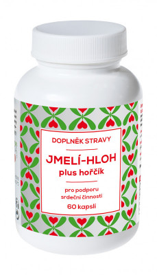 Levně NATURVITA JMELÍ - HLOH plus Hořčík 60 kapslí