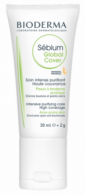 BIODERMA Sébium Global Cover 30ml+2g koupíte na MojeLékárna.cz