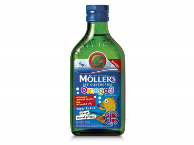 Levně Mollers Omega 3 Ovocná příchuť 250ml