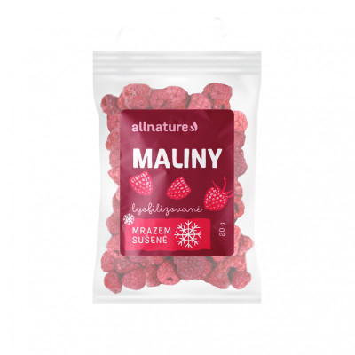 Levně Allnature Malina sušená mrazem celá 20g