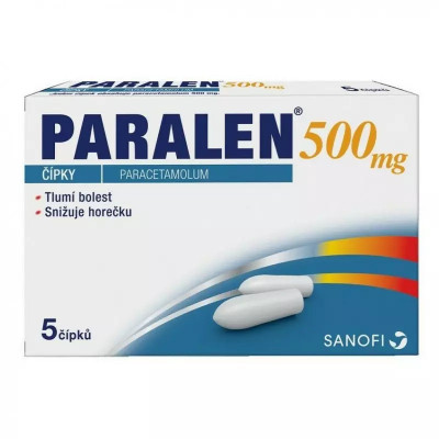 Levně Paralen 500mg sup.5