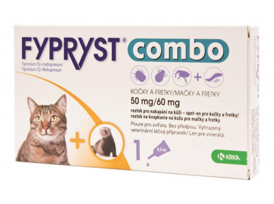 Levně FYPRYST combo 1x0.5ml spot-on pro kočky a fretky