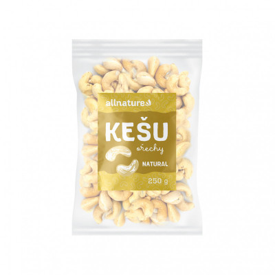 Levně Allnature Kešu jádra 250g