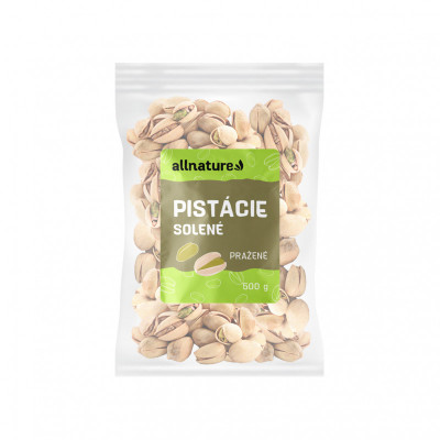 Levně Allnature Pistácie pražené solené 500g