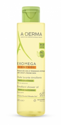 Levně A-DERMA Exomega CONTROL Zvláč.sprchový olej 200ml