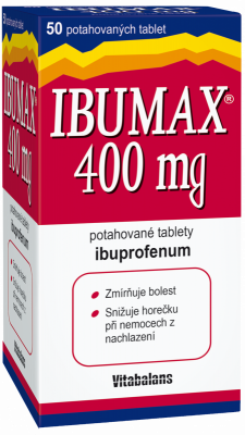 Levně Ibumax 400mg 50 tablet