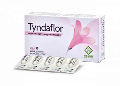 Levně Tyndaflor vaginální čípky 10x2g