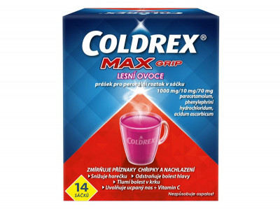Levně Coldrex MAXGrip Lesní ovoce por.plv.sol.14