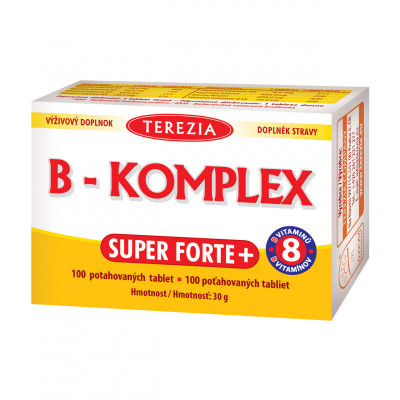 Levně TEREZIA B-komplex Super Forte+ tbl.100