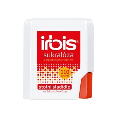 Levně IRBIS Sukralóza s chromem tbl.110 dávkovač