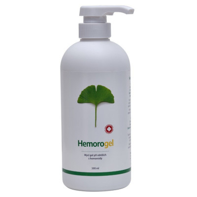 Levně HEMOROGEL mycí gel 500ml CZ/SK