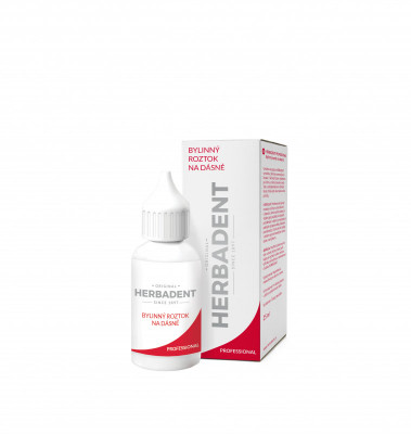 Levně HERBADENT PROFESSIONAL bylin.roztok na dásně 25ml