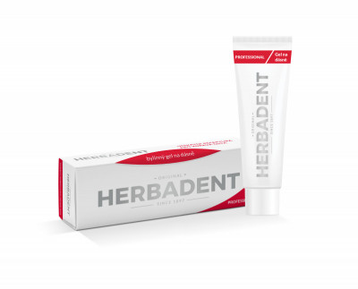 Levně HERBADENT PROFES.bylin.gel na dásně Chlorhex.25g