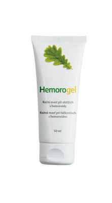 Levně Hemorogel Kožní mast při obtížích s hemoroidy 50ml