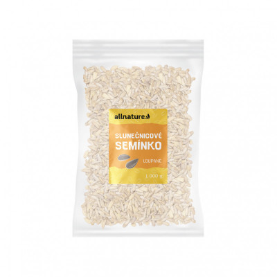 Levně Allnature Slunečnicové semínko loupané 1000g