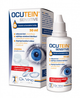 Levně OCUTEIN SENSITIVE roztok na kontaktní čočky 50ml