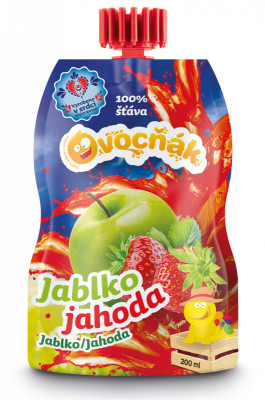 Levně Ovocňák mošt Jablko-Jahoda 200ml