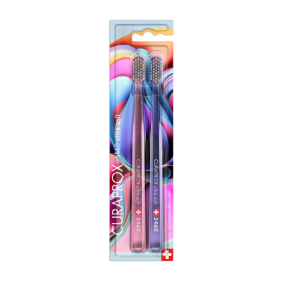 Levně CURAPROX 5460 Duo COLORFUL CURLS Edition