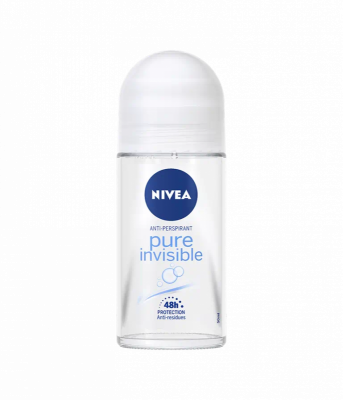 Levně NIVEA AP roll-on Pure Invisible 50ml
