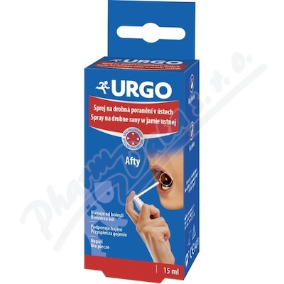 Levně URGO Sprej na drobná poranění v ústech 15ml