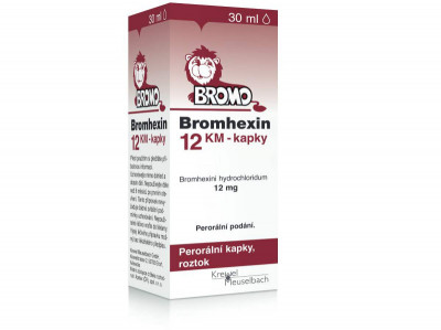 Levně Bromhexin KM 12mg/ml por.gtt.sol.30ml
