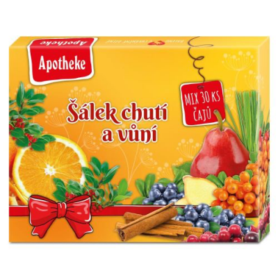 Levně Apotheke kolekce čajů Šálek chutí a vůní 30x2g