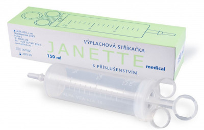 Levně JANETTE stříkačka výplachová balená 150ml
