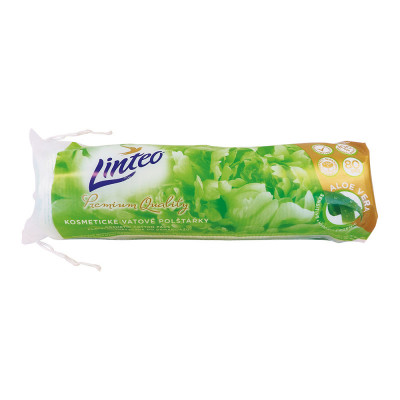 Levně Vatové polštářky LINTEO PREMIUM Aloe vera 80ks