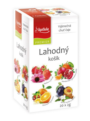 Levně Apotheke Lahodný košík variace čajů 4v1 20x2g