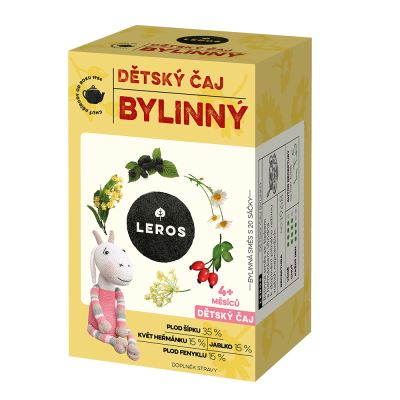 Levně LEROS Dětský čaj bylinný 20x1.8g
