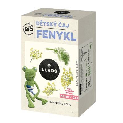Levně LEROS Dětský čaj Fenykl BIO 20x1.5g