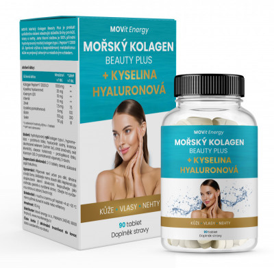 Levně MOVit Mořský Kolagen Beauty Plus tbl.90