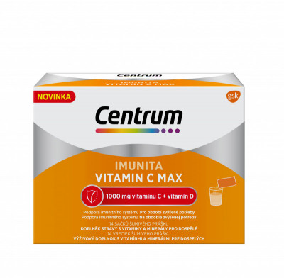 Levně Multivitamin Centrum Imunita vitamin C Max 14sáčků