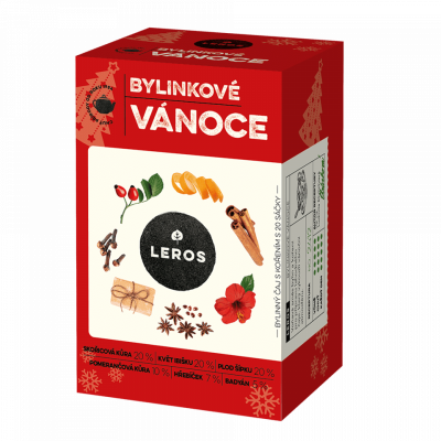 Levně LEROS Bylinkové Vánoce 20x2g
