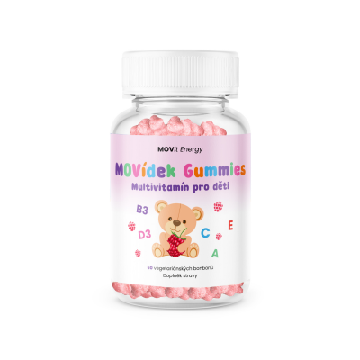 Levně MOVídek Gummies Multivitamín pro děti 60 kusů
