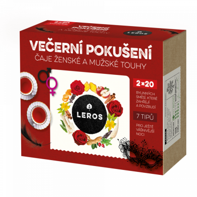 Levně LEROS Večerní pokušení 2x20 sáčků