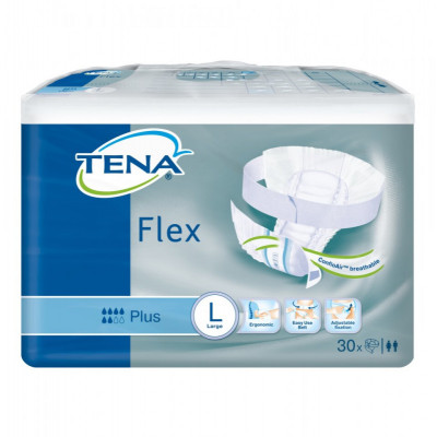 Levně TENA Flex Plus Large ink.kalh.s pásem 30ks