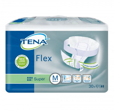 Levně TENA Flex Super Medium ink.kalh.s pásem 30ks