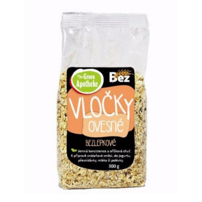 Levně Green Apotheke Vločky ovesné bezlepkové 300g
