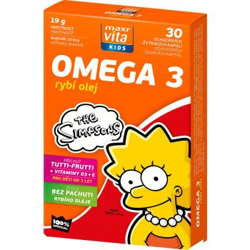 Levně MV Kids Omega 3 cps. 30