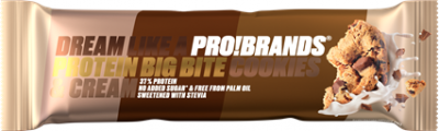 Levně PRO!BRANDS PROTEIN BIG BITE 45g - cookies, cream