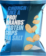 Levně PRO!BRANDS Protein Chips 50g - sůl