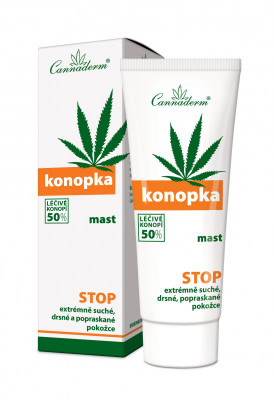 Levně Cannaderm Konopka mast pro suchou pokožku 75g