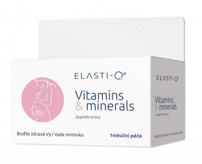 Levně Elasti-Q Vitamins & Minerals s post.uvolňov.tbl.30
