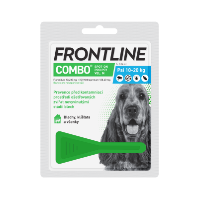 Levně Frontline Combo Spot on Dog M pipeta 1x1.34ml