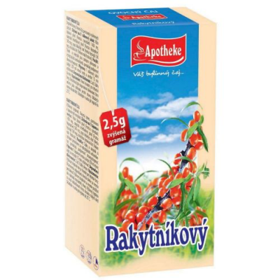 Levně Apotheke Rakytníkový čaj 20x2.5g