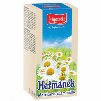 Levně Apotheke Heřmánek pravý čaj 20x1.5g